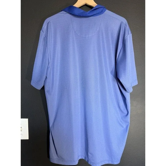 Callaway Golf Opti-Dri Polo Shirt Mens XL Light Blue Performance Casual Modern - Picture 3 of 4